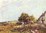 Alfred Sisley Saint-Mammes am Morgen oil painting reproduction